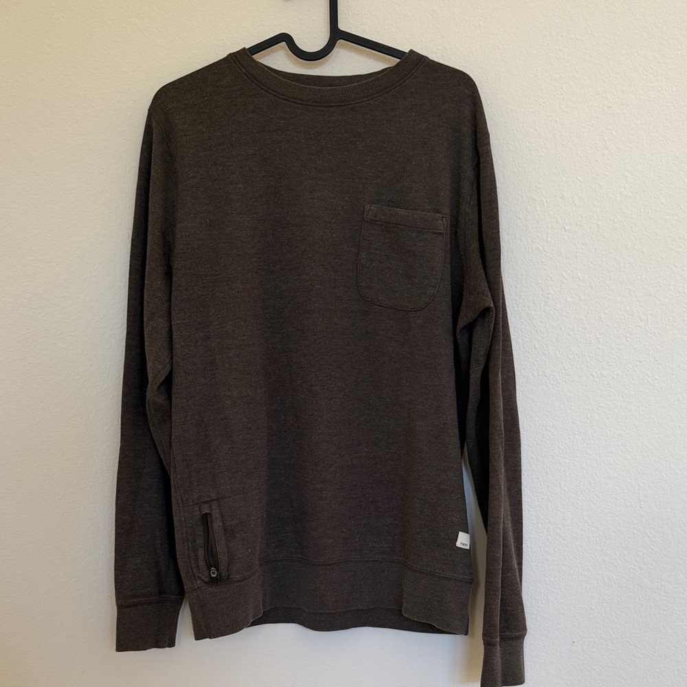 Vuori Chocolate Brown Men’s Pullover
